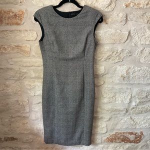Zara Tweed Fitted Silhouette Dress - size Small